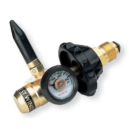 Western Enterprises Western Enterprises 312-RPB-6HG Handtight Connection W-Gauge 312-RPB-6HG